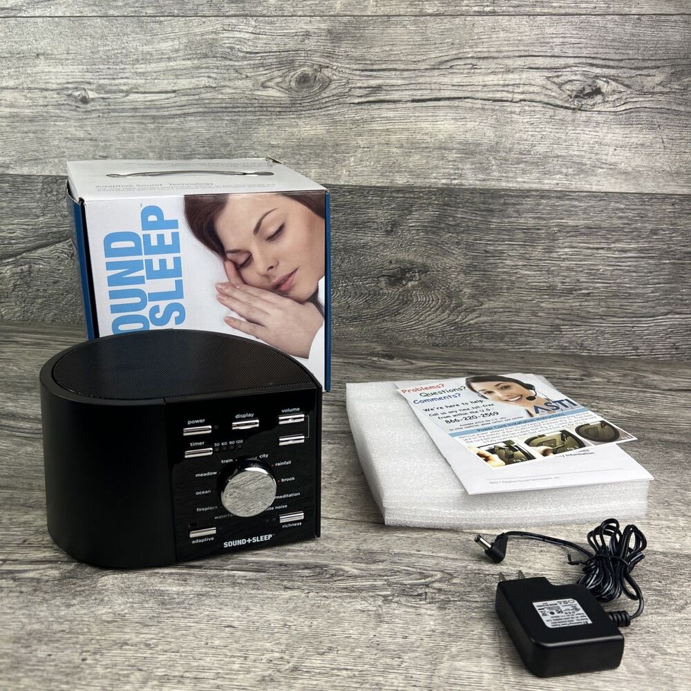 Ecotones ASM1002 Sound Therapy Sleep Machine - Black